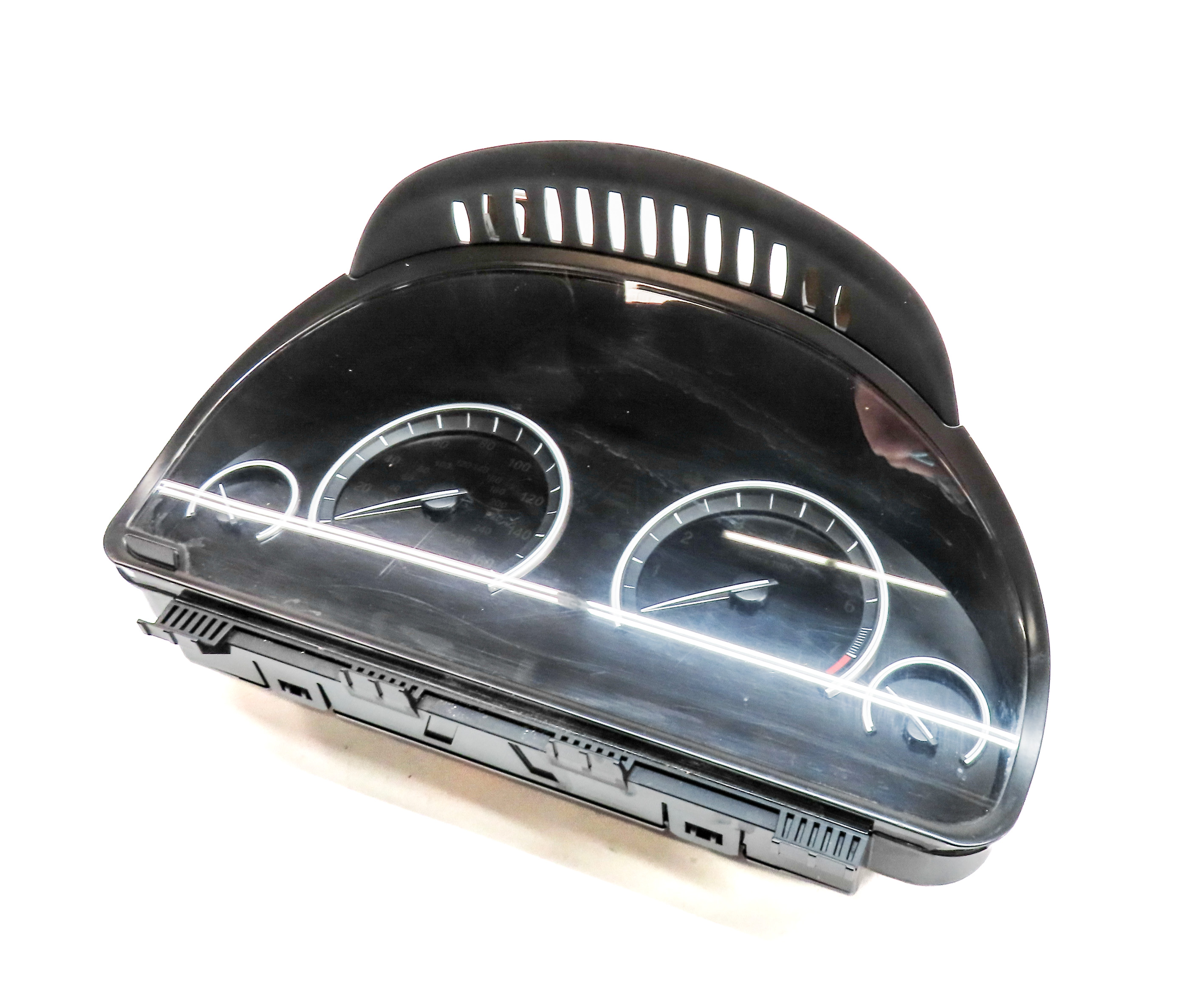 14-18 BMW X5 (F15) ANALOG SPEEDOMETER WITH SCREEN BELOW GUAGES (GAS MPH)  — exact item pictured